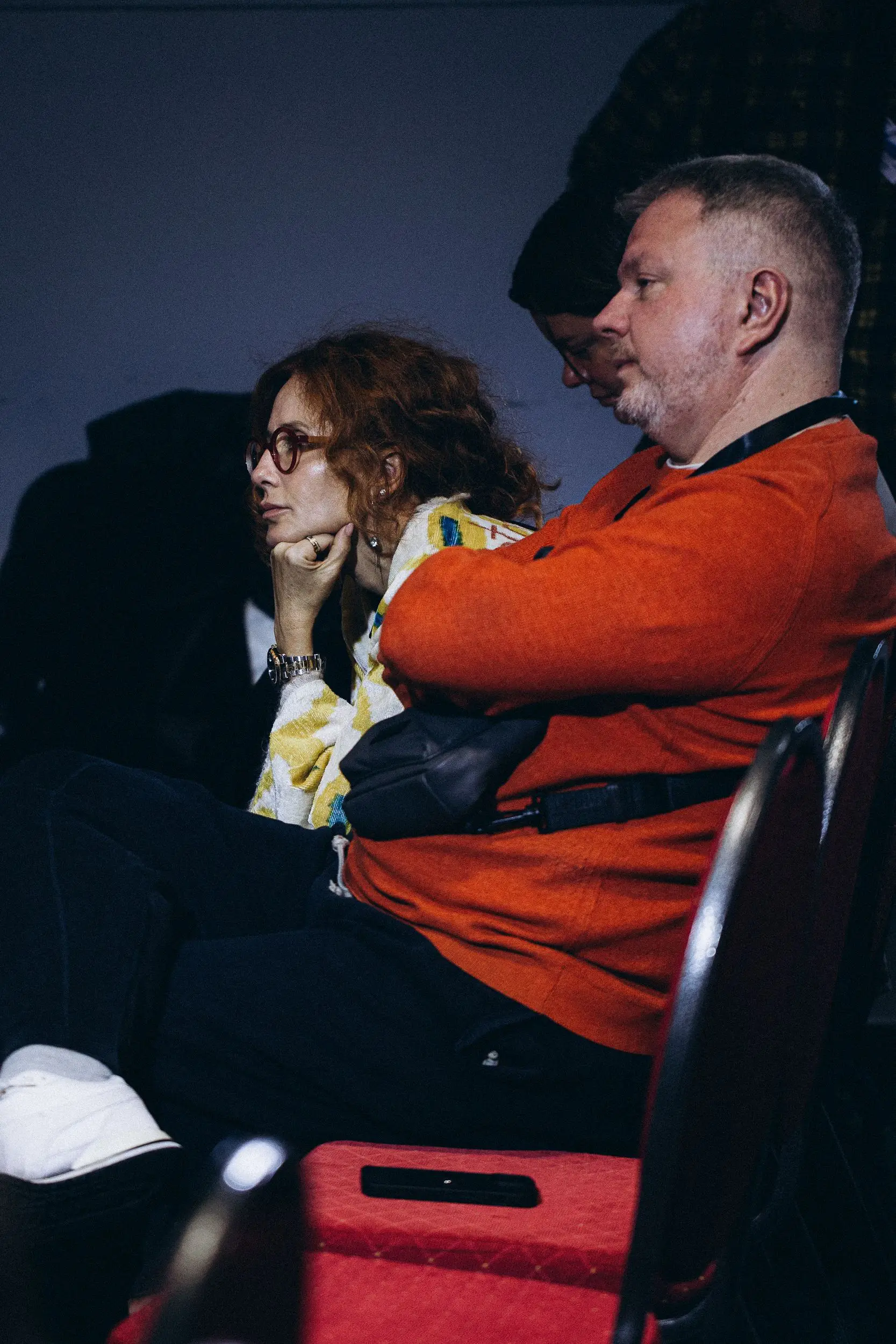 Вера Кричевская и Борис Барабанов. Форум СловоНово 2025. Фото Елена Семенова