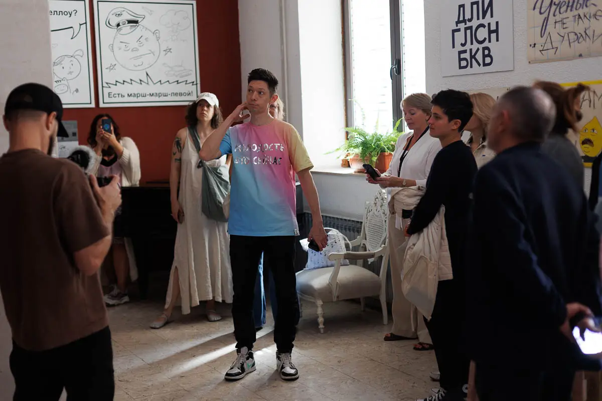 Выставка Philippenzo. Форум СловоНово 2025. Фото Алексей Леняшин