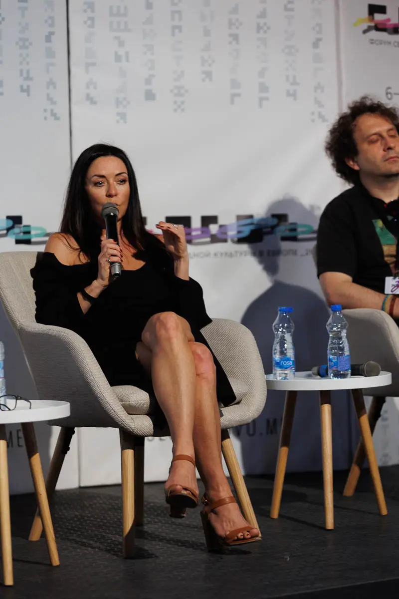 Светлана Доля. Форум СловоНово 2025. Фото Алексей Леняшин