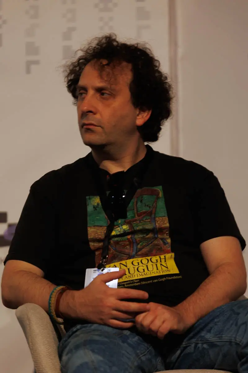 Семен Гальперин. Форум СловоНово 2025. Фото Алексей Леняшин