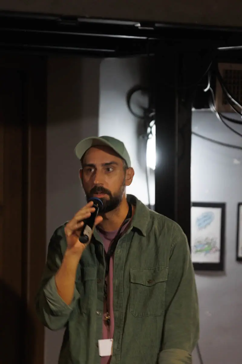 Алексей Дедоборщ. Форум СловоНово 2025. Фото Алексей Леняшин