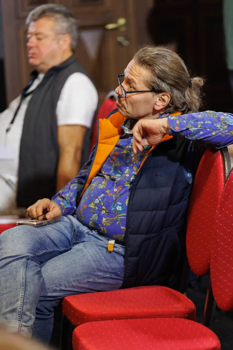 Александр Гаврилов. Форум СловоНово 2025. Фото Алексей Леняшин