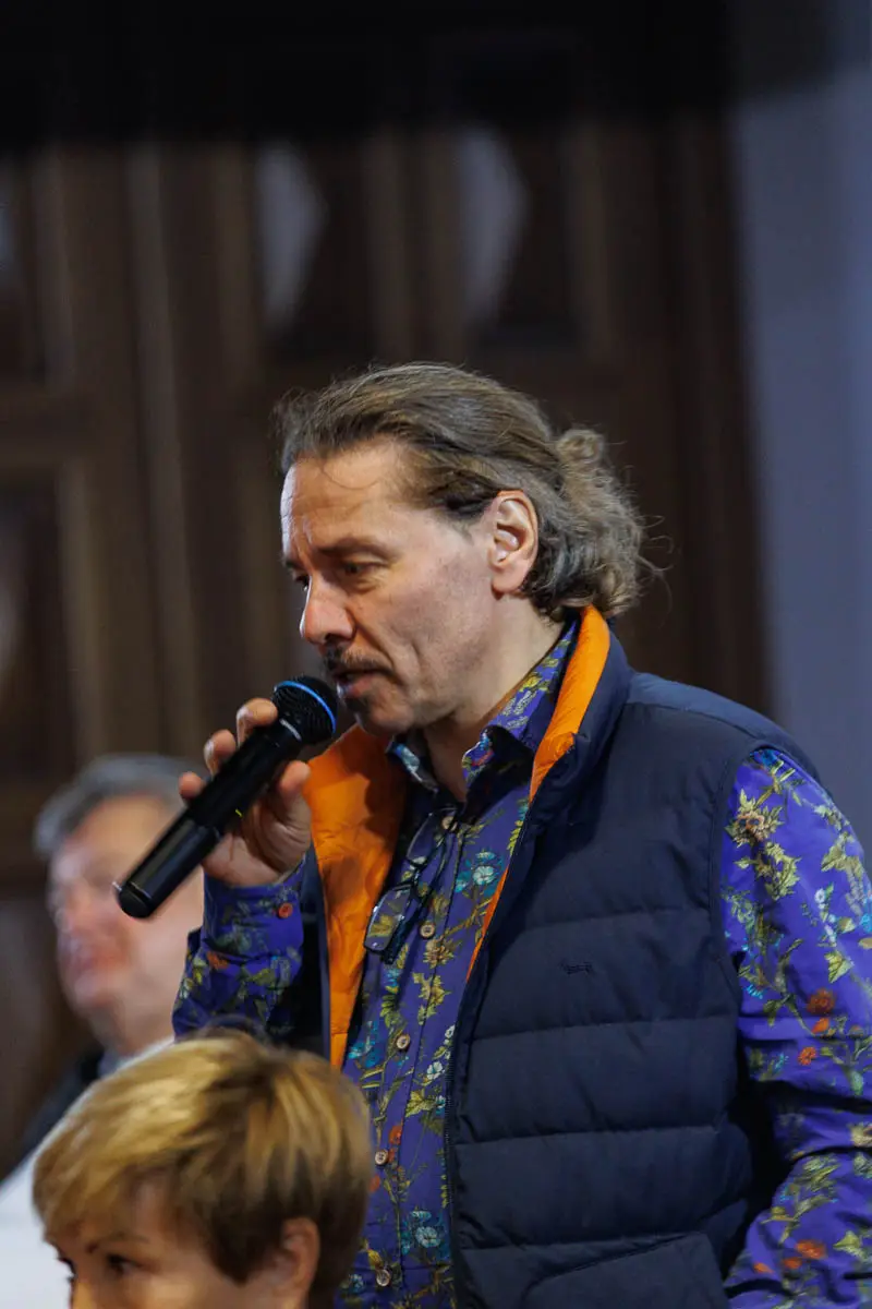 Александр Гаврилов. Форум СловоНово 2025. Фото Алексей Леняшин