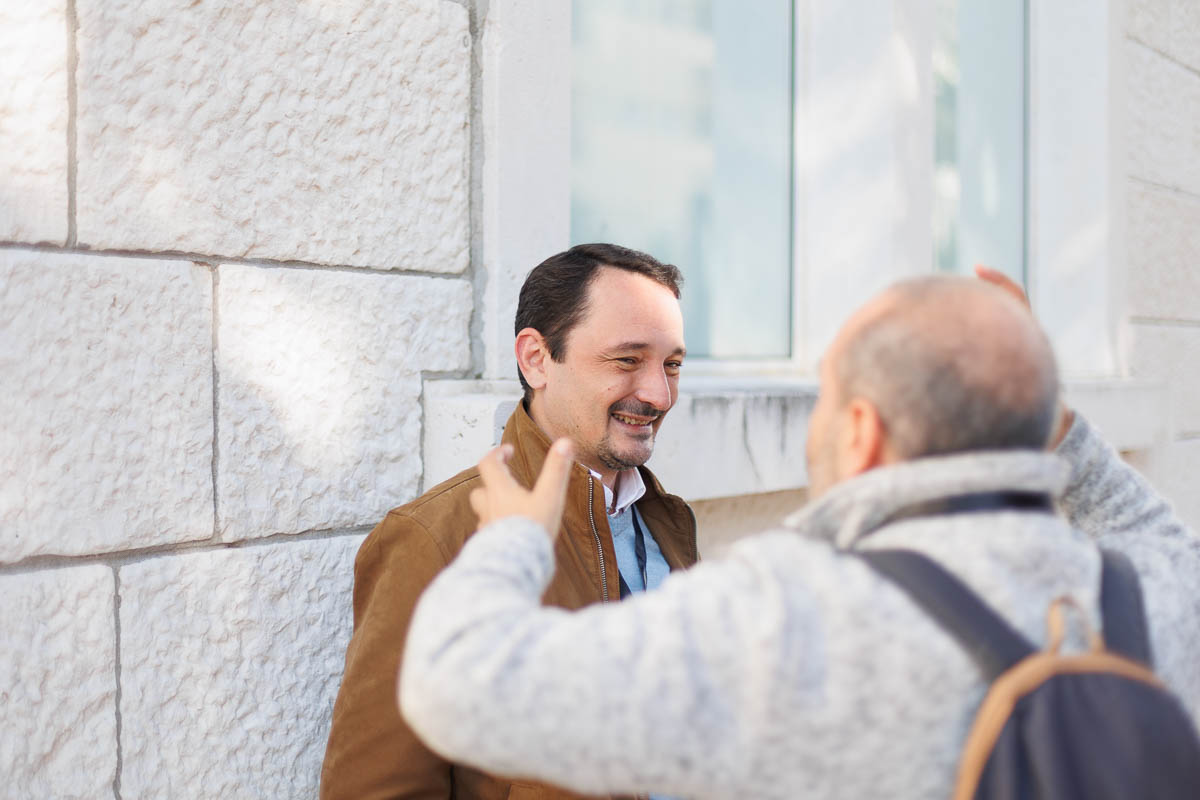 Виктор Вахштайн и Виктор Шендерович. Форум СловоНово 2025. Фото Алексей Леняшин