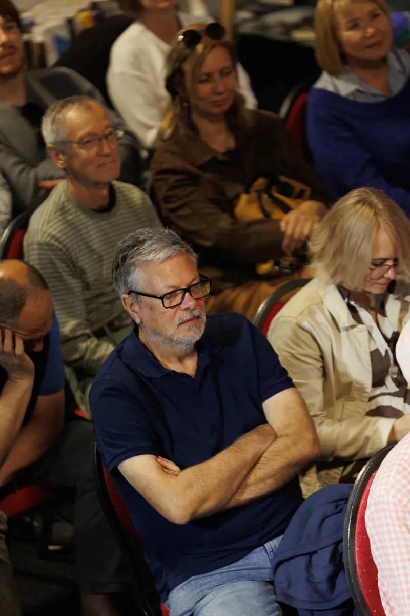 Михаил Шишкин. Форум СловоНово 2025. Фото Алексей Леняшин