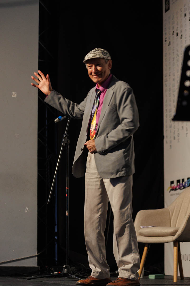 Николай Терентьев. Форум СловоНово 2025. Фото Алексей Леняшин