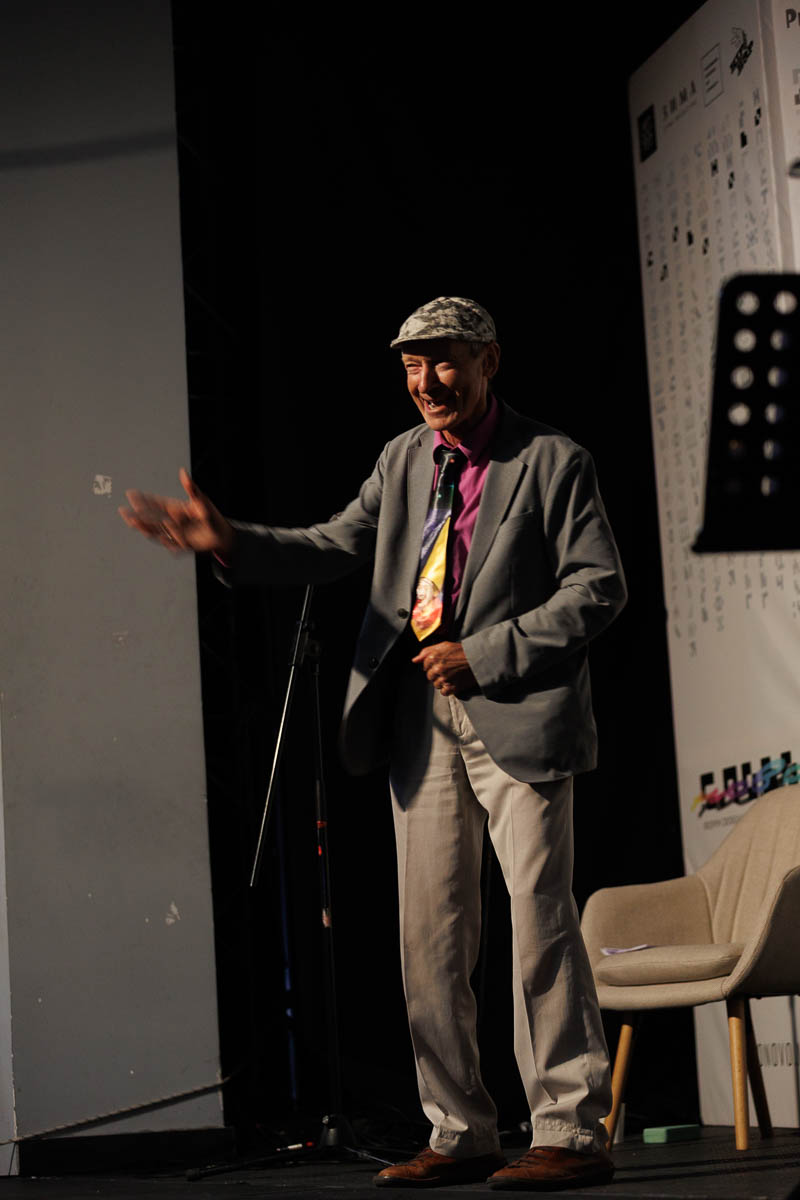 Николай Терентьев. Форум СловоНово 2025. Фото Алексей Леняшин