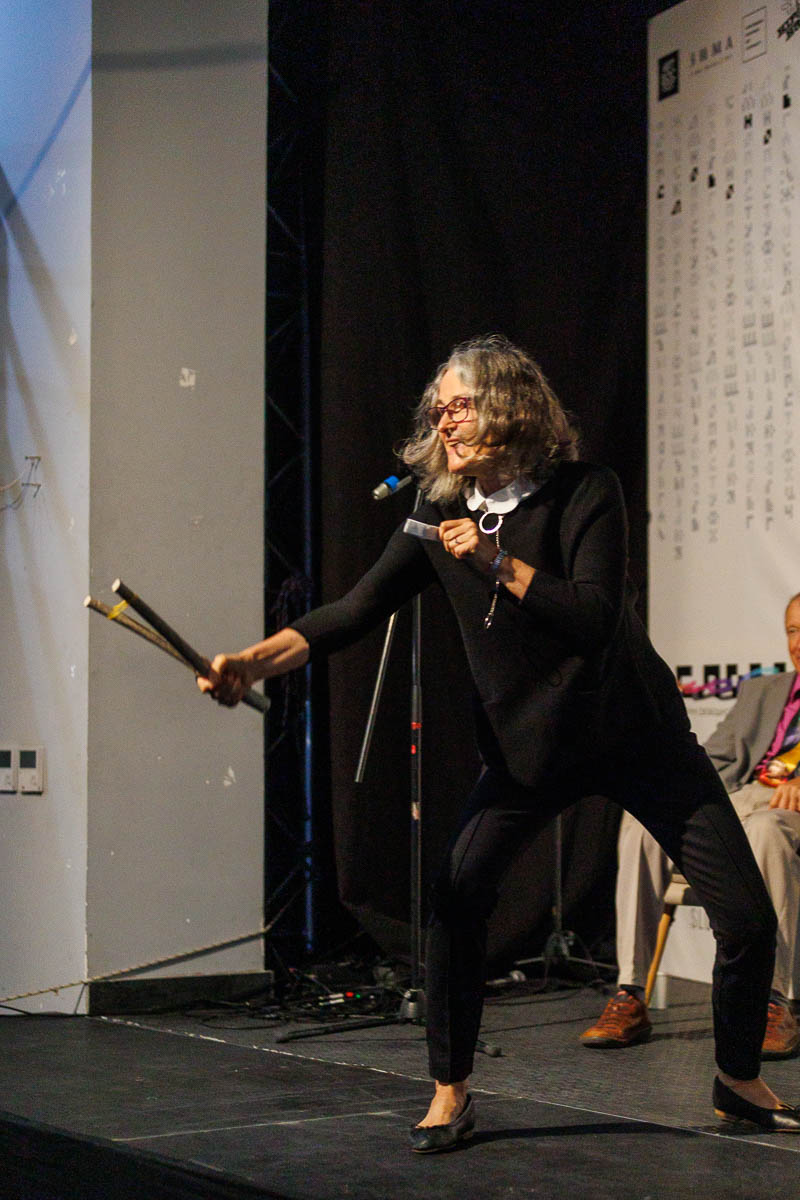 Вера Павлова. Форум СловоНово 2025. Фото Алексей Леняшин