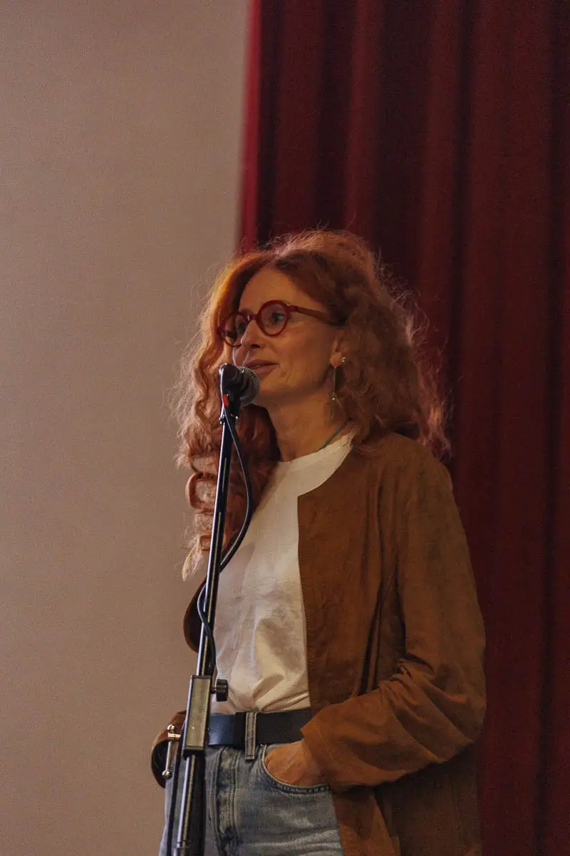 Вера Кричевская. Форум СловоНово 2025. Фото Алексей Леняшин