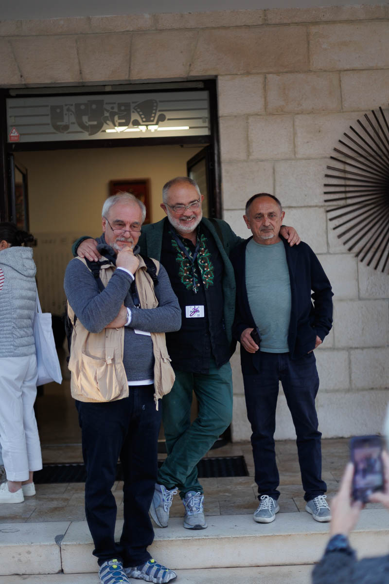 Борис Банчевский, Марат Гельман и Александр Морозов. Форум СловоНово 2025. Фото Алексей Леняшин