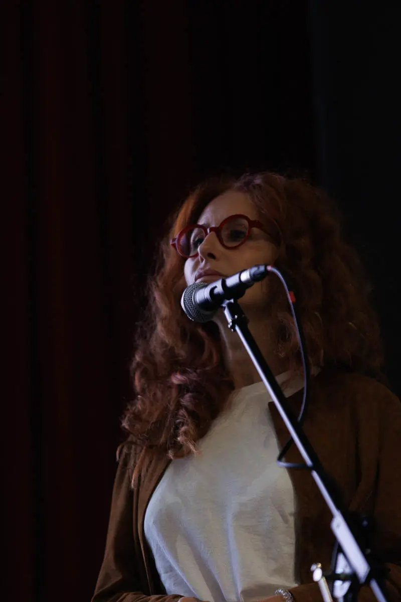 Вера Кричевская. Форум СловоНово 2025. Фото Алексей Леняшин