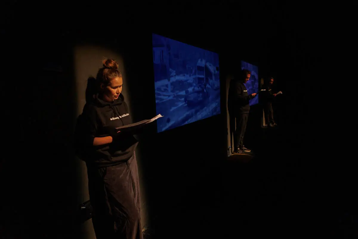 Театр L.O.F.T. «CRIME». Форум СловоНово 2025. Фото Алексей Леняшин