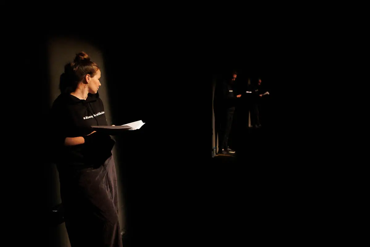 Театр L.O.F.T. «CRIME». Форум СловоНово 2025. Фото Алексей Леняшин