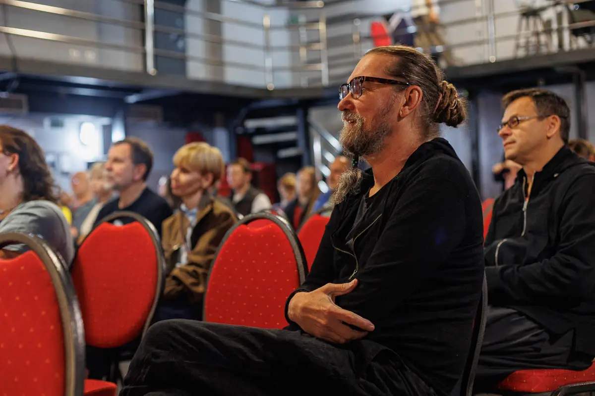 Гермес Зайготт. Форум СловоНово 2025. Фото Алексей Леняшин