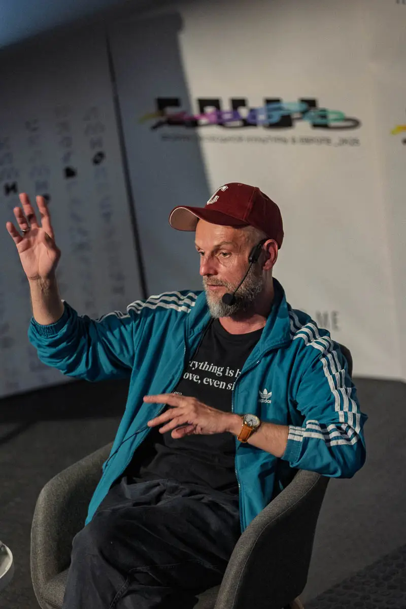 Иван Вырыпаев. Форум СловоНово 2025. Фото Алексей Леняшин