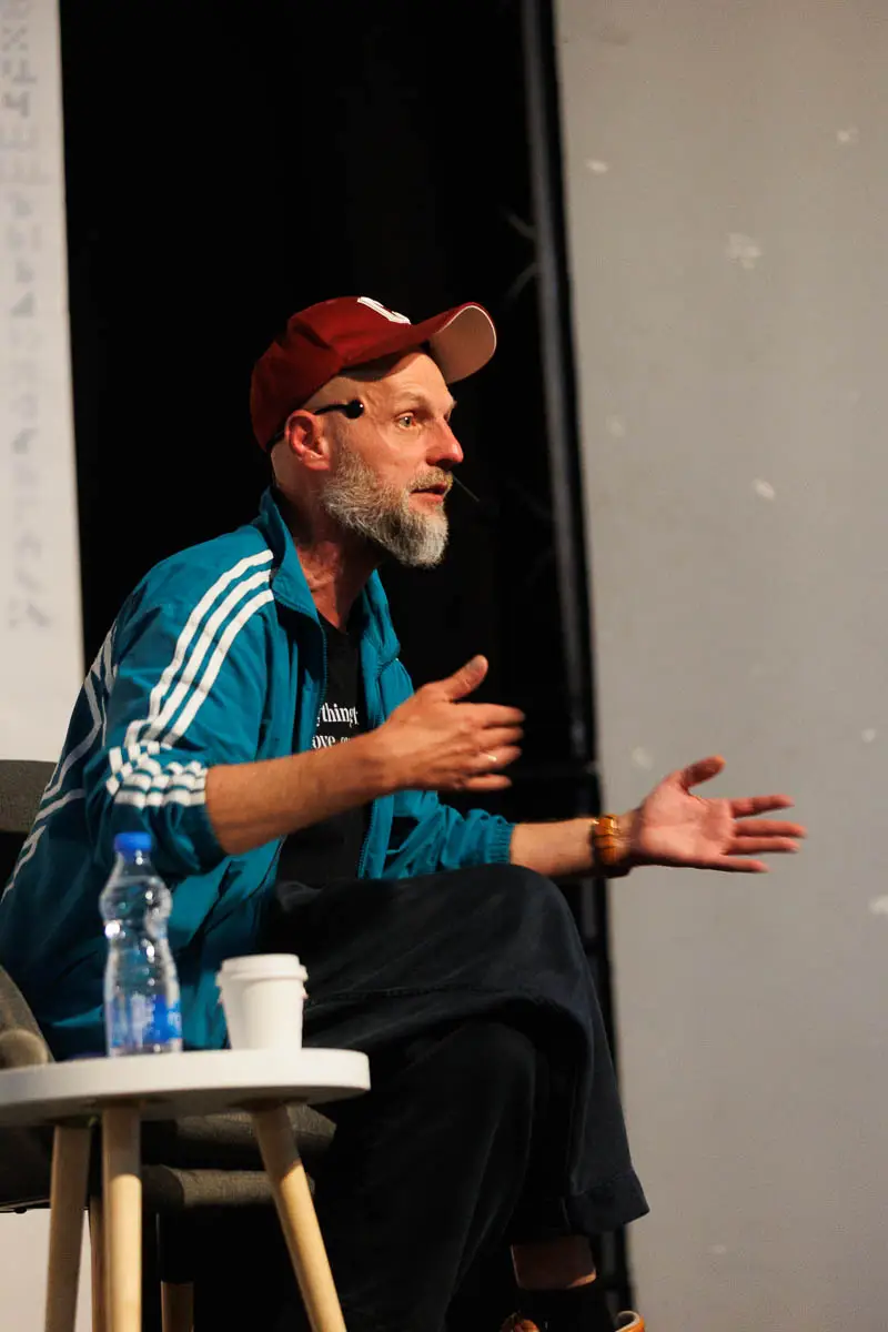 Иван Вырыпаев. Форум СловоНово 2025. Фото Алексей Леняшин