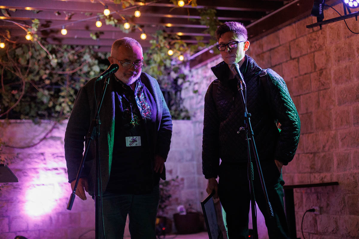 Марат Гельман и Filippenzo. Форум СловоНово 2025. Фото Алексей Леняшин