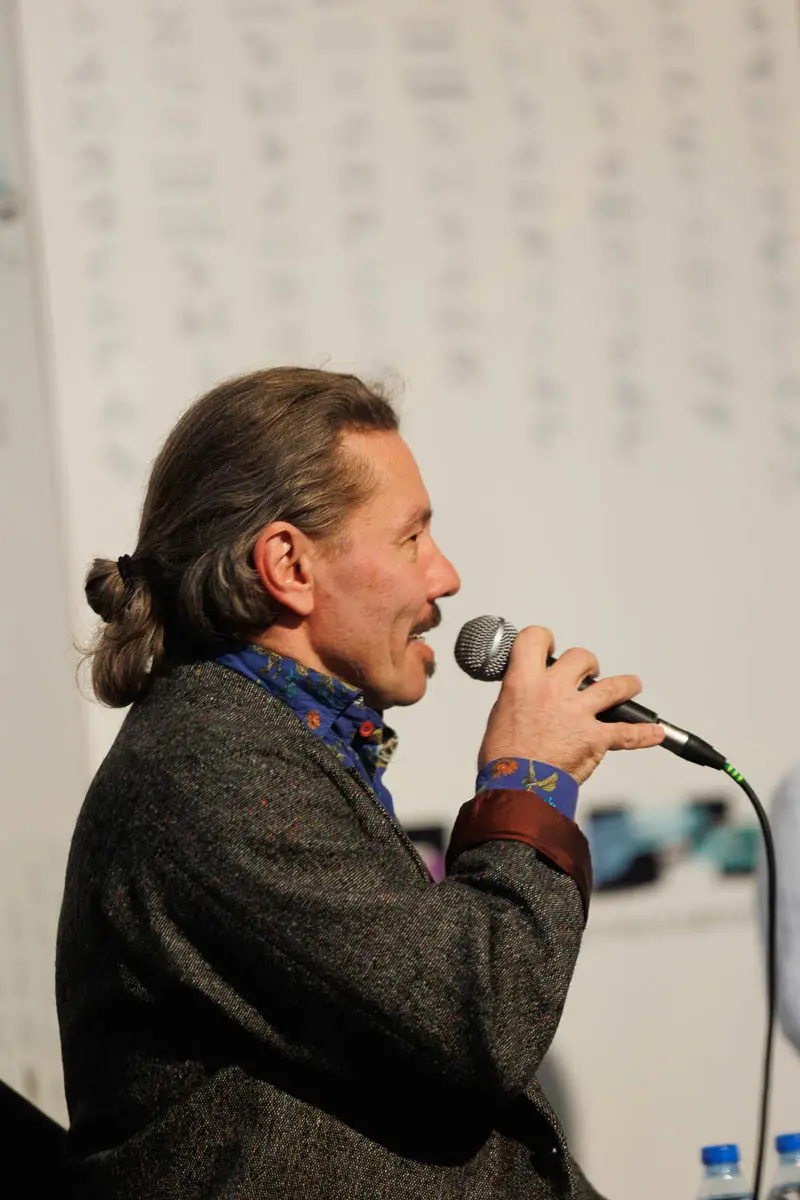 Александр Гаврилов. Форум СловоНово 2025. Фото Алексей Леняшин