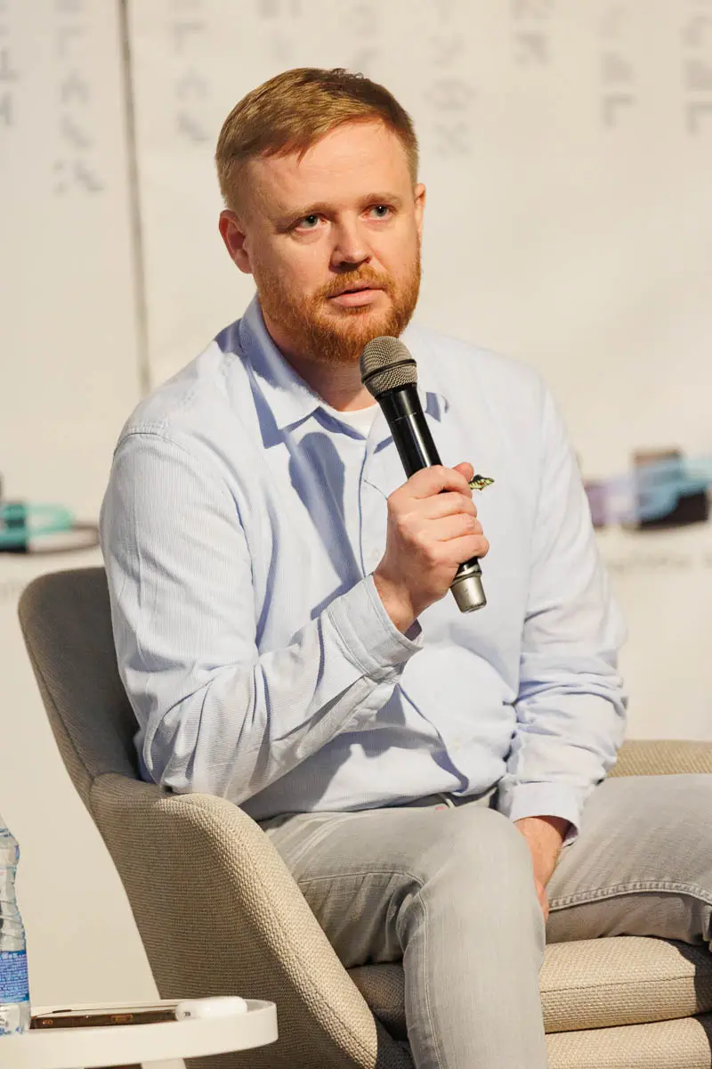 Максим Курников. Форум СловоНово 2025. Фото Алексей Леняшин