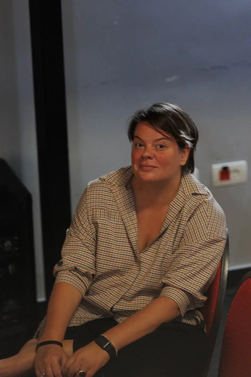 Вера Полозкова. Форум СловоНово 2025. Фото Алексей Леняшин