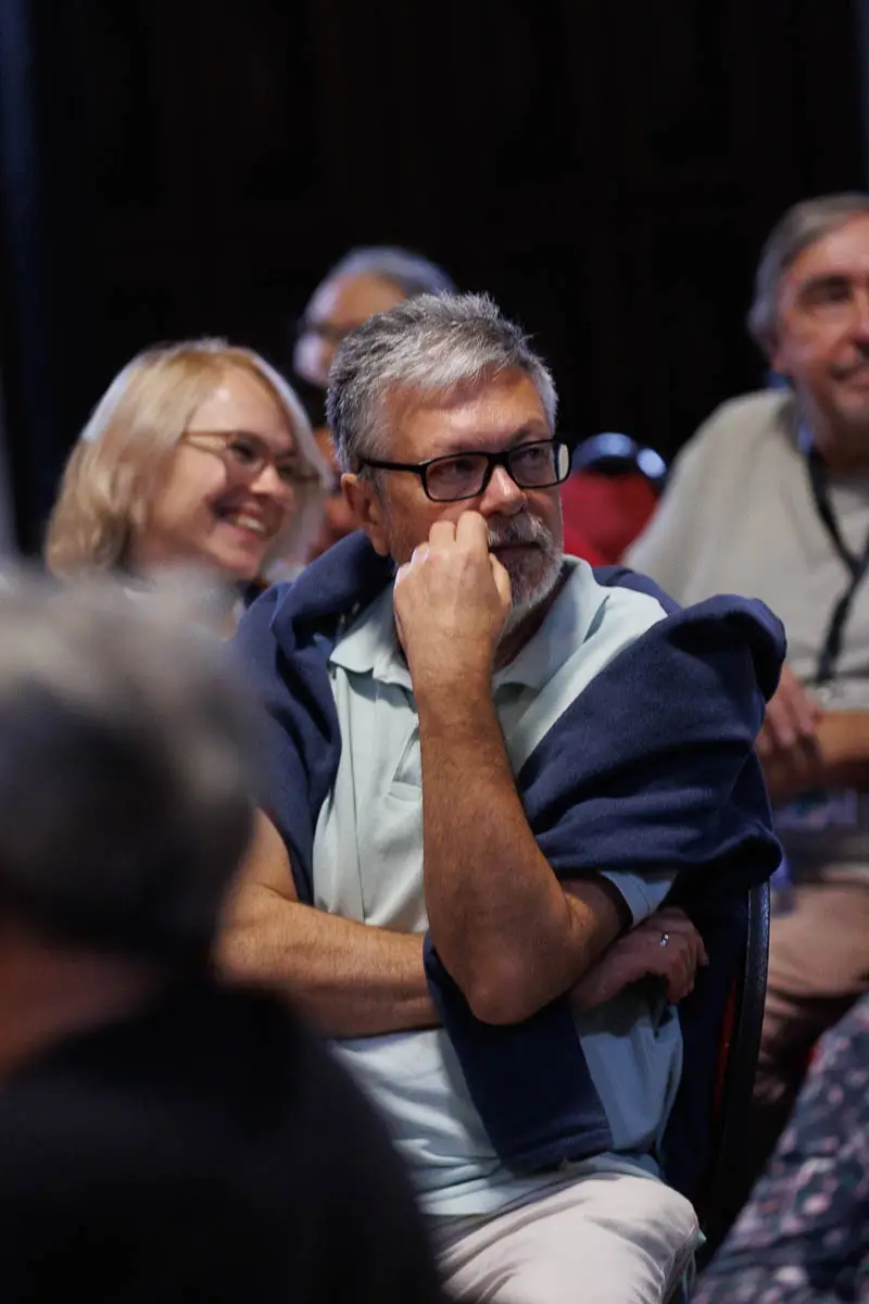 Михаил Шишкин. Форум СловоНово 2025. Фото Алексей Леняшин