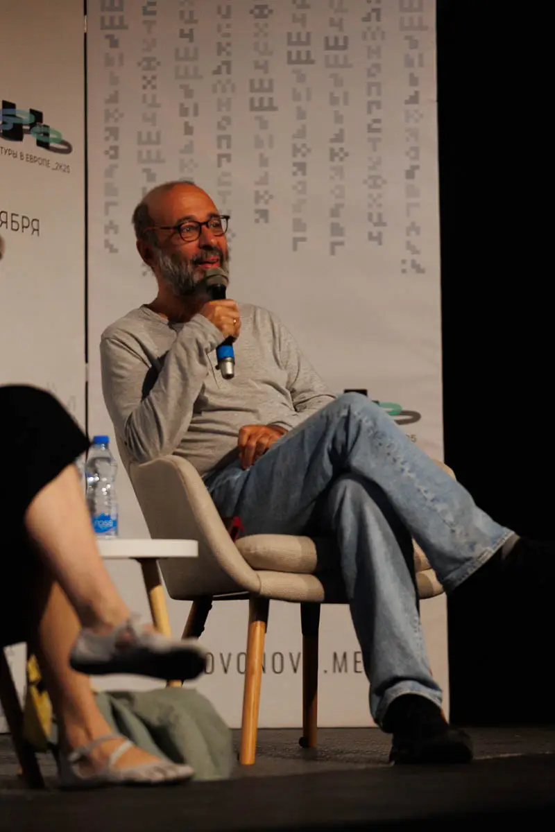 Сергей Кузнецов. Форум СловоНово 2025. Фото Алексей Леняшин