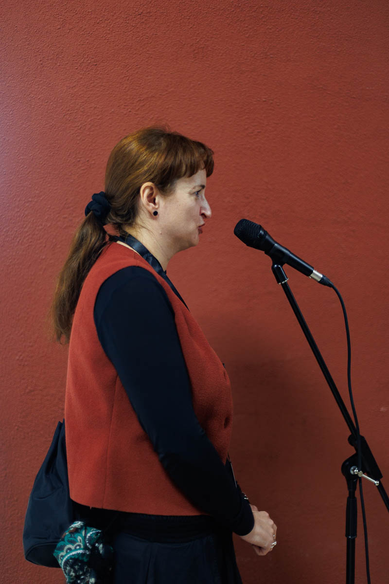 Маша Троцки. Форум СловоНово 2025. Фото Алексей Леняшин