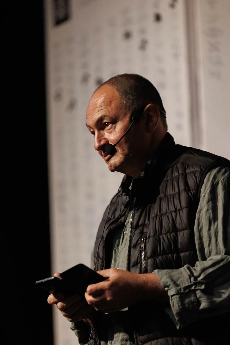 Юлий Гуголев. Форум СловоНово 2025. Фото Алексей Леняшин