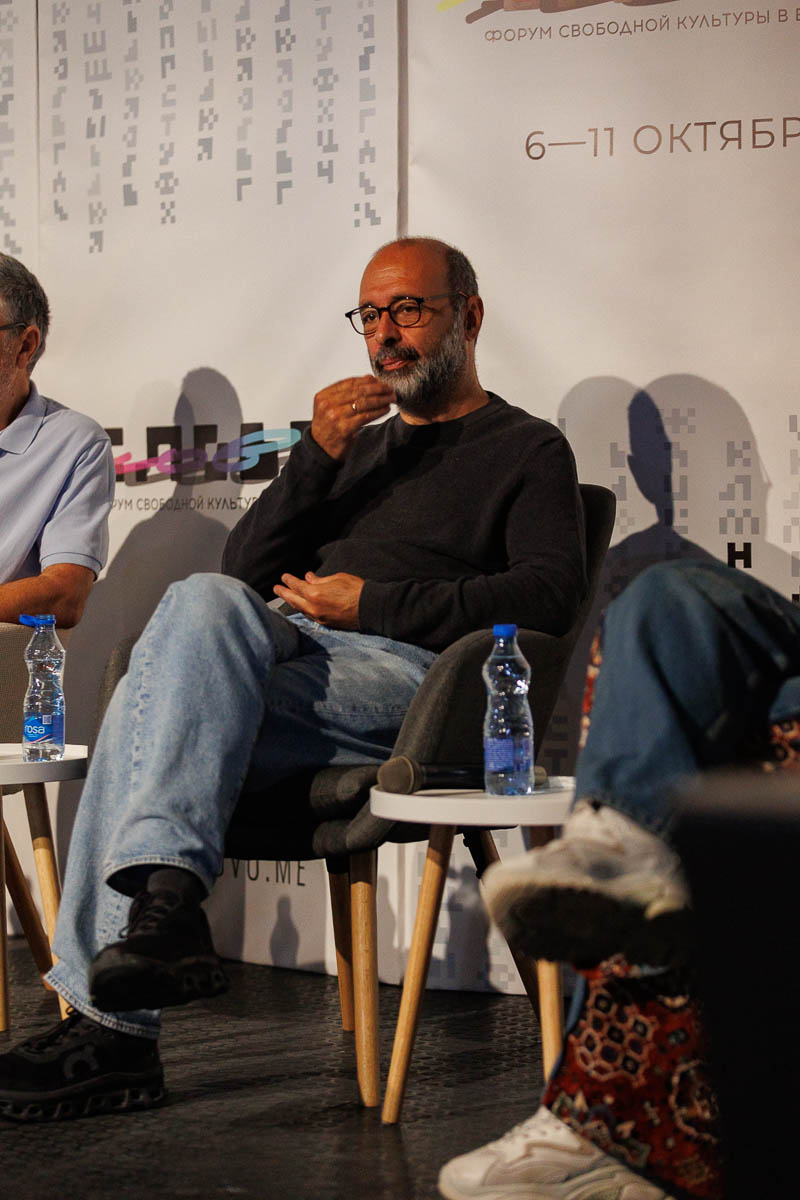 Сергей Кузнецов. Форум СловоНово 2025. Фото Алексей Леняшин