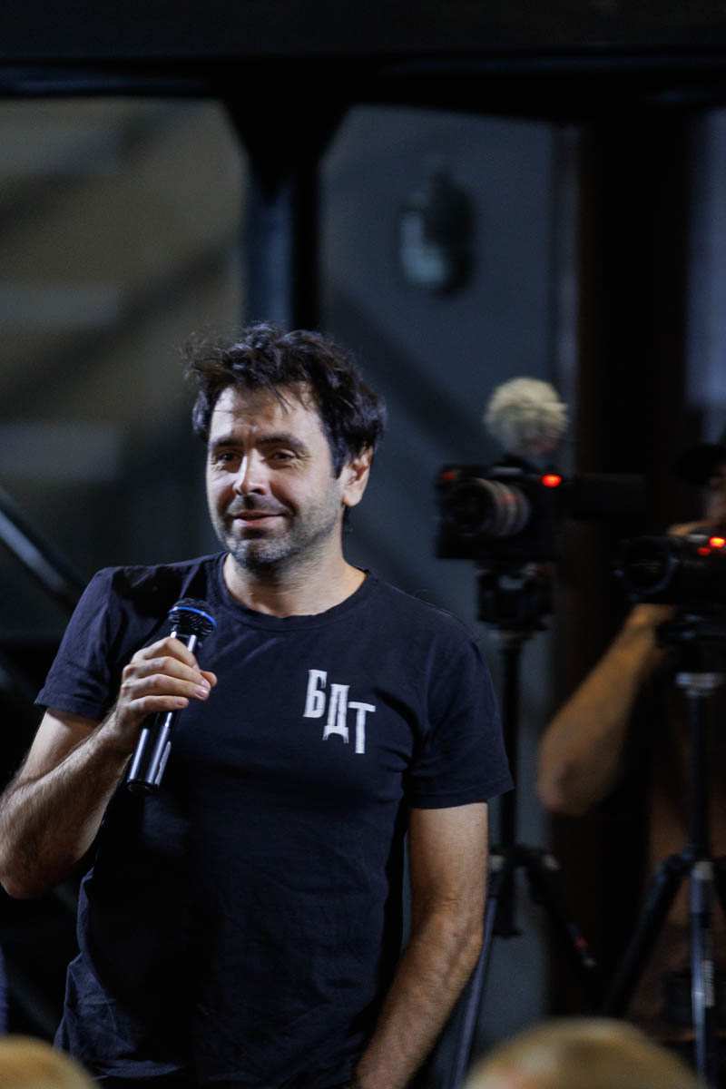 Руслан Барабанов. Форум СловоНово 2025. Фото Алексей Леняшин