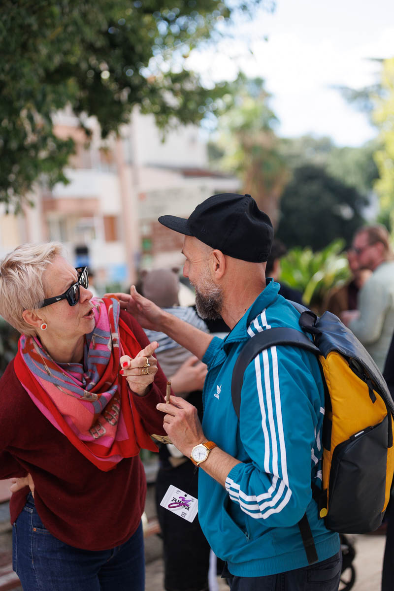 Татьяна Лазарева и Иван Вырыпаев. Форум СловоНово 2025. Фото Алексей Леняшин