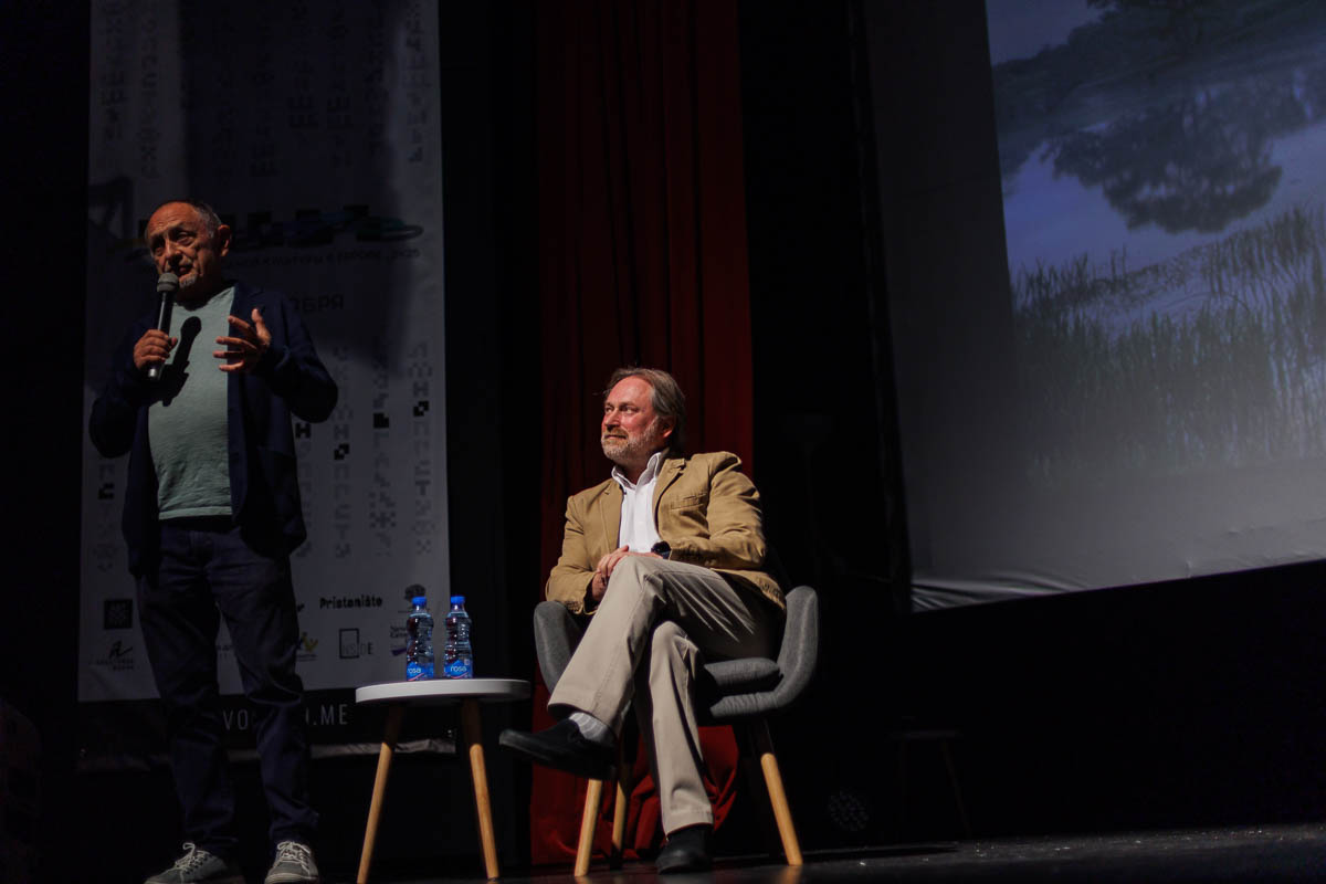 Александр Морозов и Сергей Чапнин. Форум СловоНово 2025. Фото Алексей Леняшин