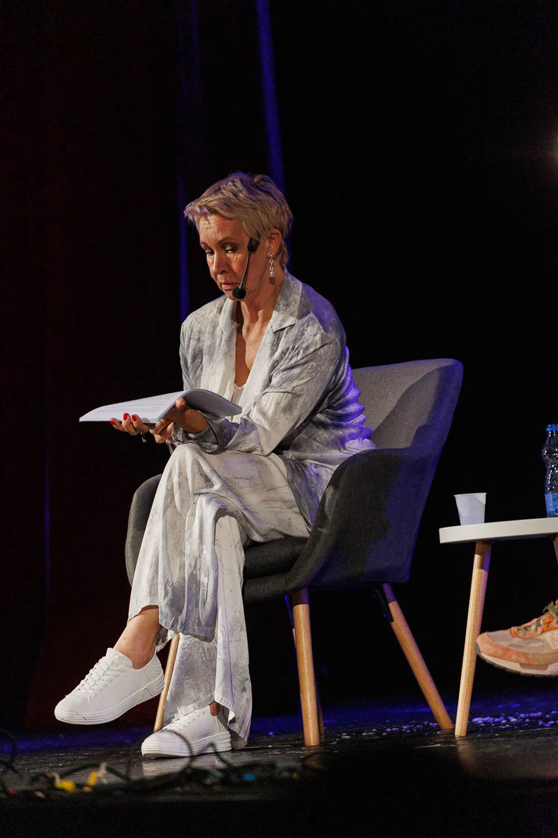 Татьяна Лазарева. Форум СловоНово 2025. Фото Алексей Леняшин