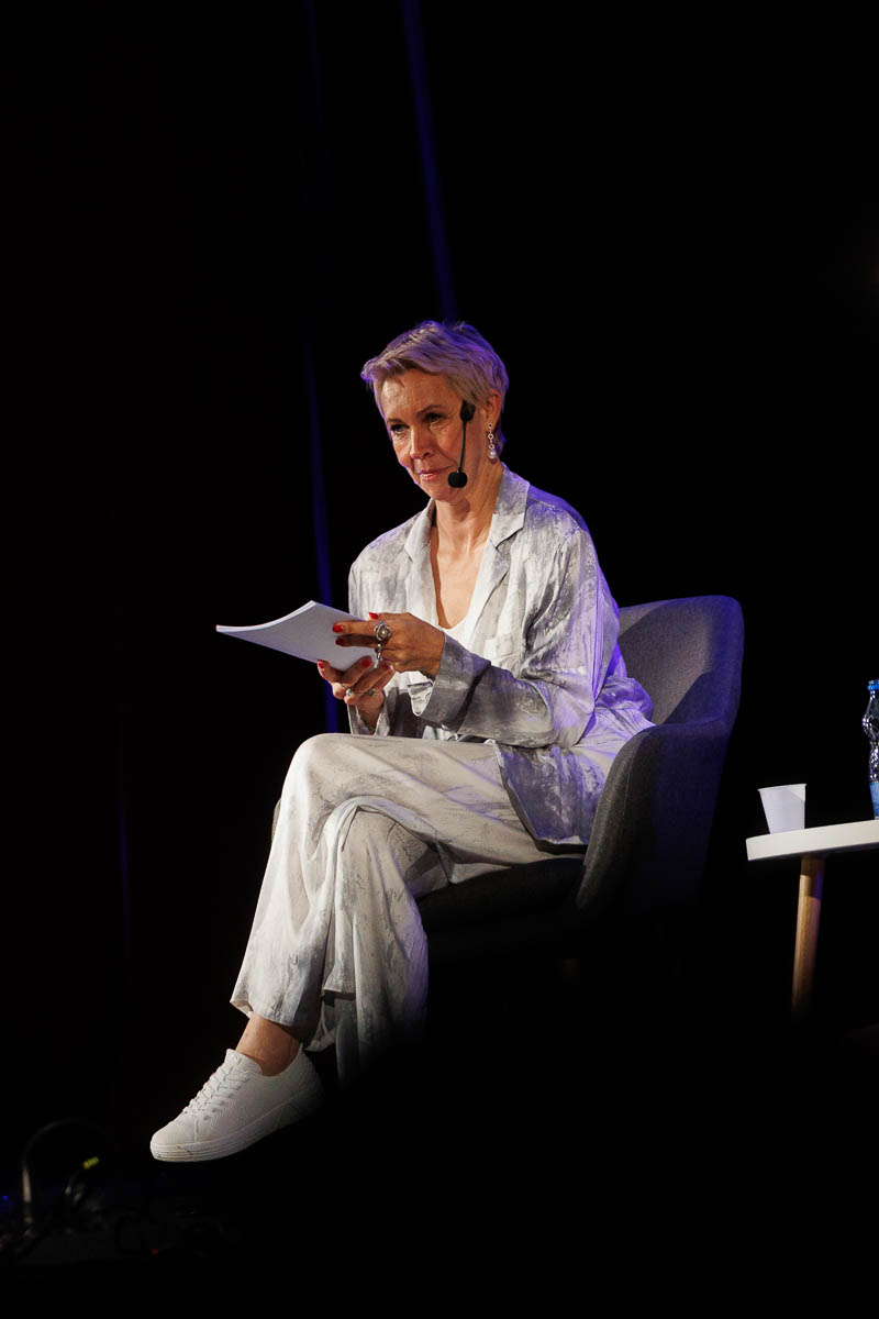 Татьяна Лазарева. Форум СловоНово 2025. Фото Алексей Леняшин