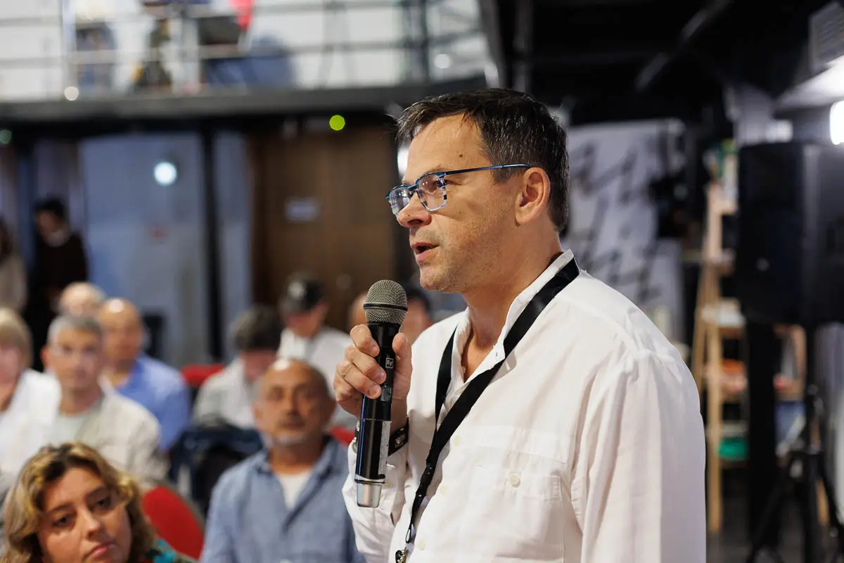 Андрей Калитин. Форум СловоНово 2025. Фото Алексей Леняшин