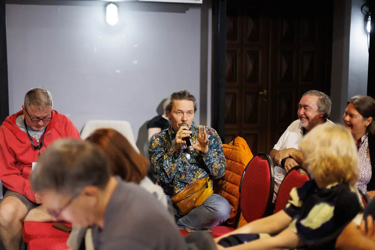 Александр Гаврилов. Форум СловоНово 2025. Фото Алексей Леняшин