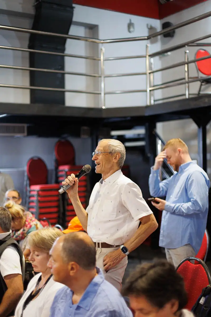 Николай Терентьев. Форум СловоНово 2025. Фото Алексей Леняшин