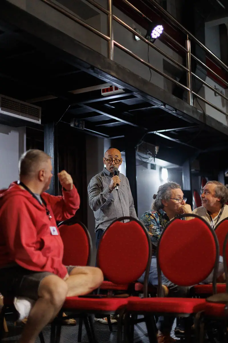 Андрей Бильжо. Форум СловоНово 2025. Фото Алексей Леняшин