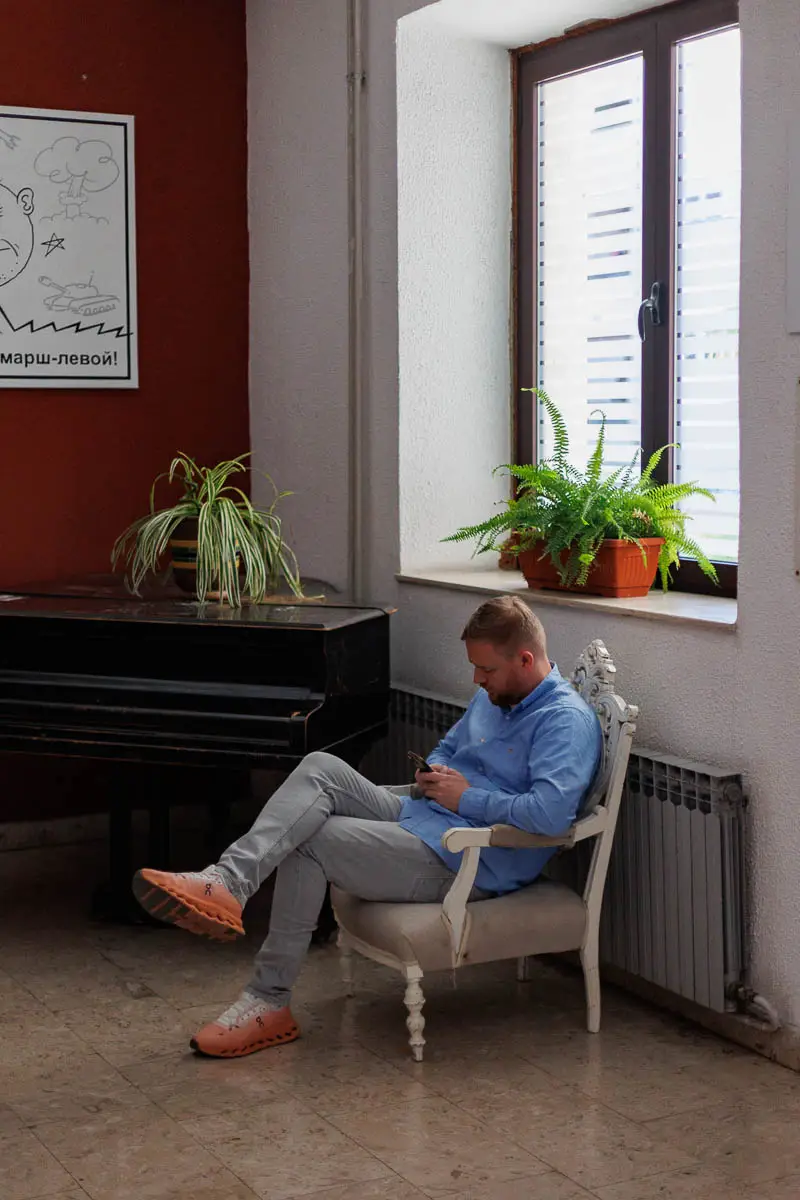 Максим Курников. Форум СловоНово 2025. Фото Алексей Леняшин