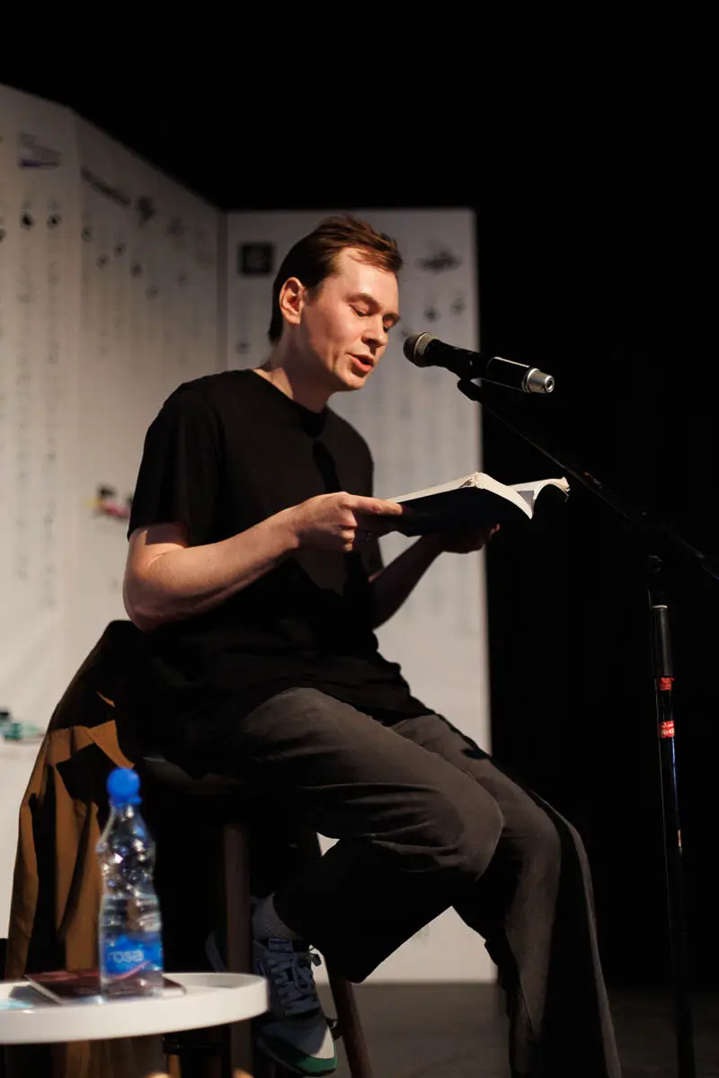 Вадик Королев. Форум СловоНово 2025. Фото Алексей Леняшин