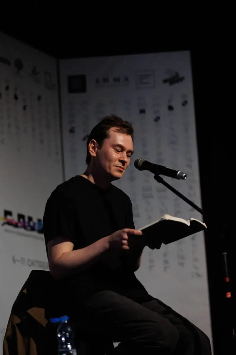 Вадик Королев. Форум СловоНово 2025. Фото Алексей Леняшин