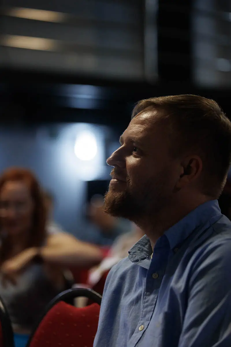 Максим Курников. Форум СловоНово 2025. Фото Алексей Леняшин