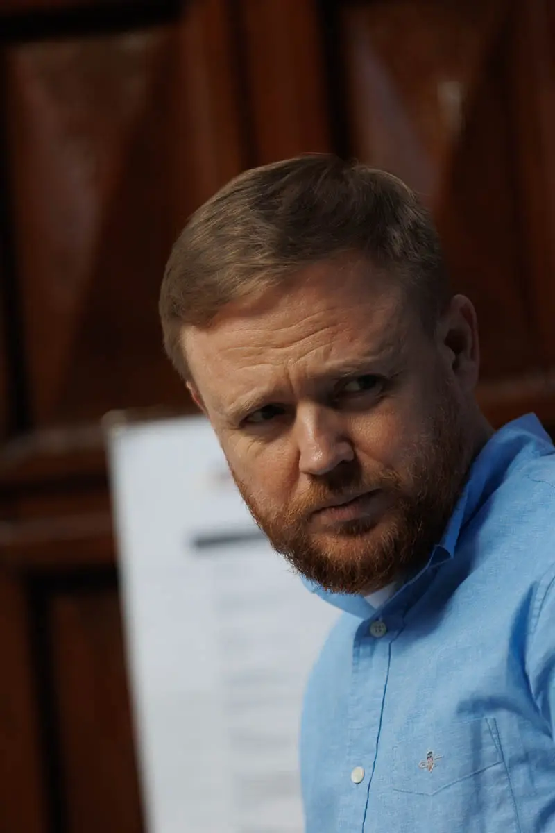 Максим Курников. Форум СловоНово 2025. Фото Алексей Леняшин