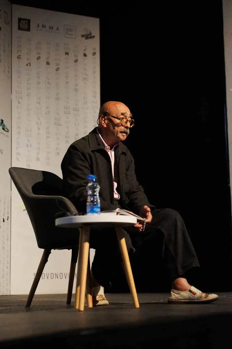 Андрей Бильжо. Форум СловоНово 2025. Фото Алексей Леняшин