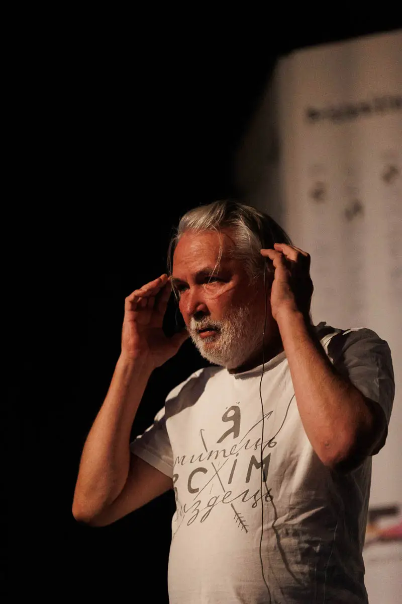 Андрей Орлов (Орлуша). Форум СловоНово 2025. Фото Алексей Леняшин