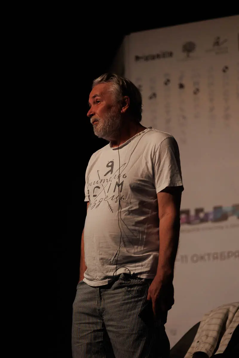 Андрей Орлов (Орлуша). Форум СловоНово 2025. Фото Алексей Леняшин