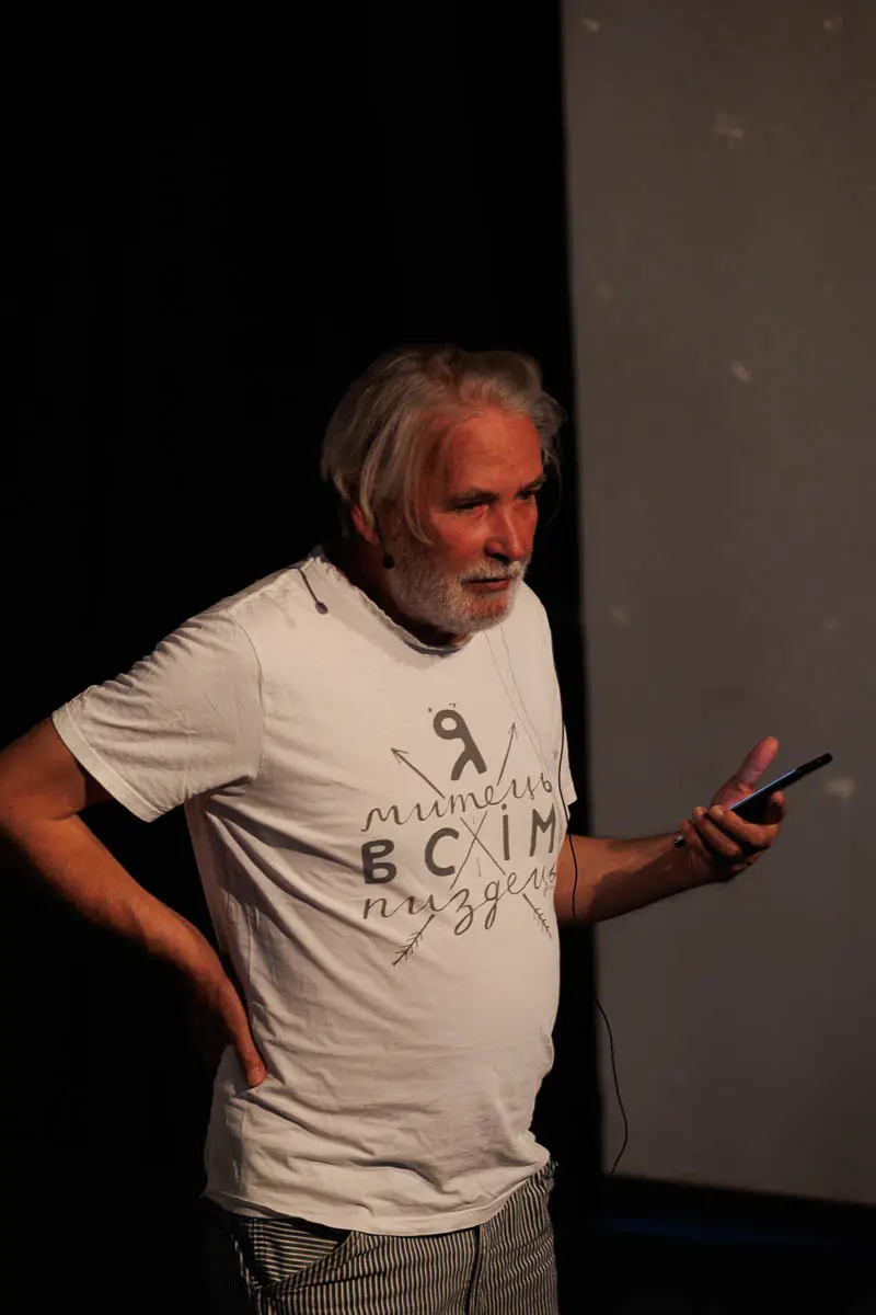 Андрей Орлов (Орлуша). Форум СловоНово 2025. Фото Алексей Леняшин