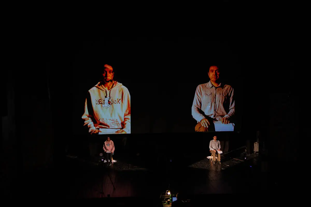 Читка театра Fulcro. Форум СловоНово 2025. Фото Алексей Леняшин