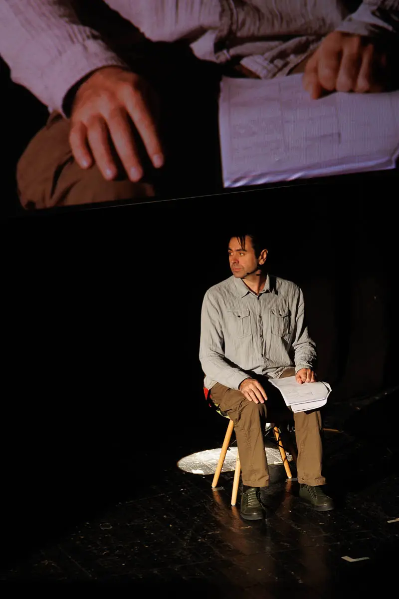 Читка театра Fulcro. Форум СловоНово 2025. Фото Алексей Леняшин