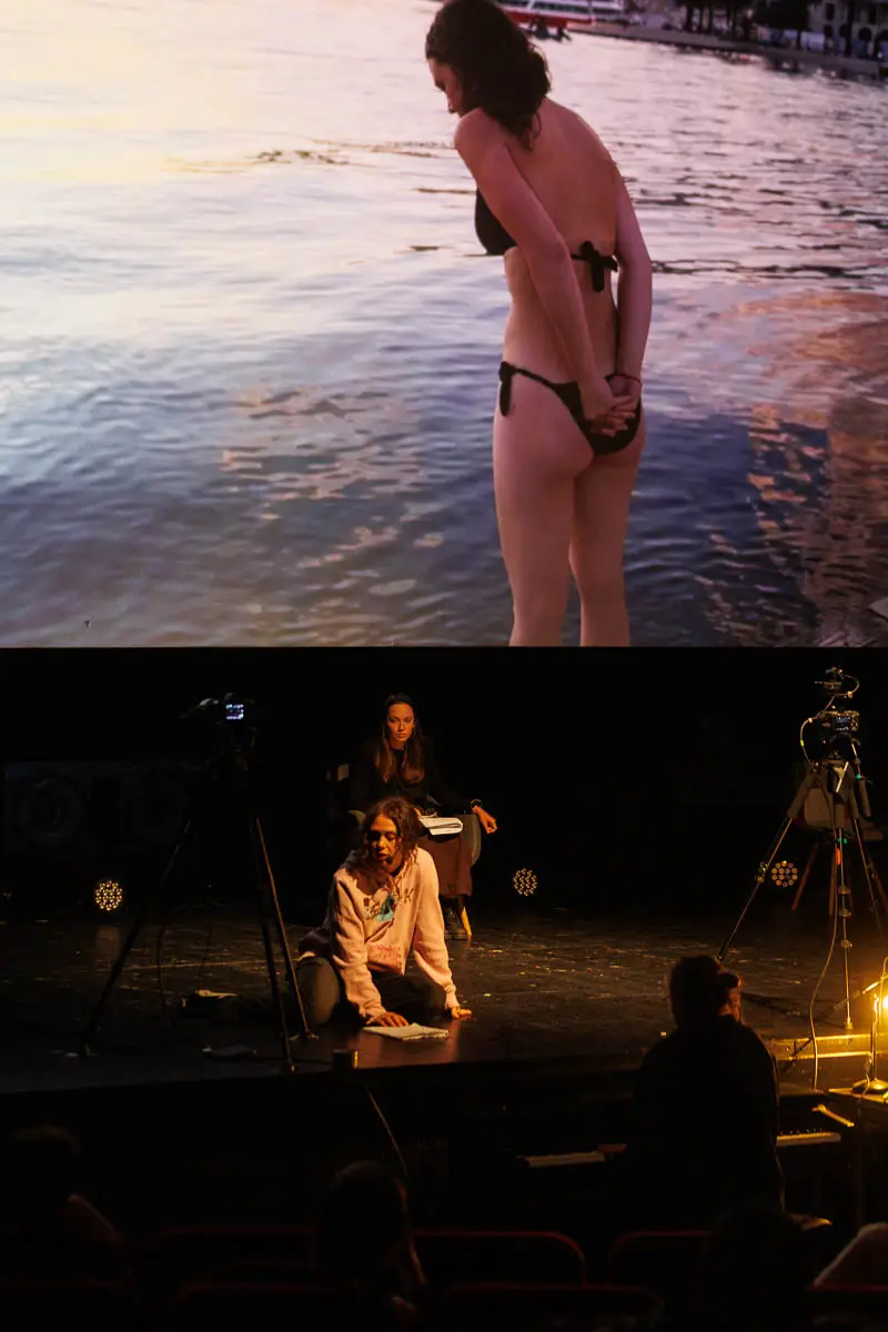 Читка театра Fulcro. Форум СловоНово 2025. Фото Алексей Леняшин